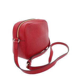 Gucci Leather Pebbled Disco Soho Crossbody Bag